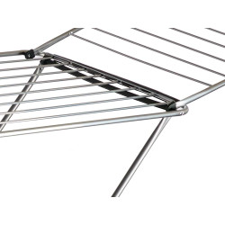 CORDE À LINGE ALUMINIUM 20M POIGNÉE PLAST ASRT 3 C