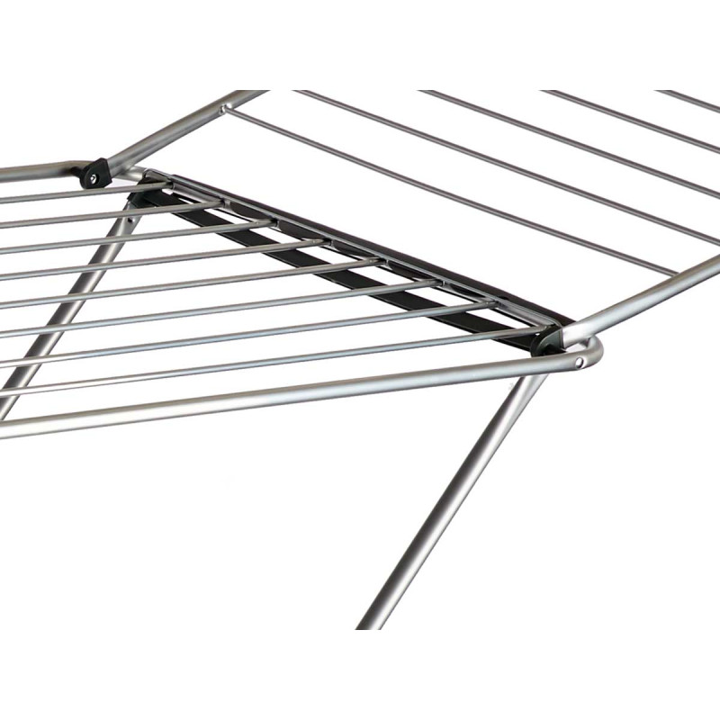 CORDE À LINGE ALUMINIUM 20M POIGNÉE PLAST ASRT 3 C