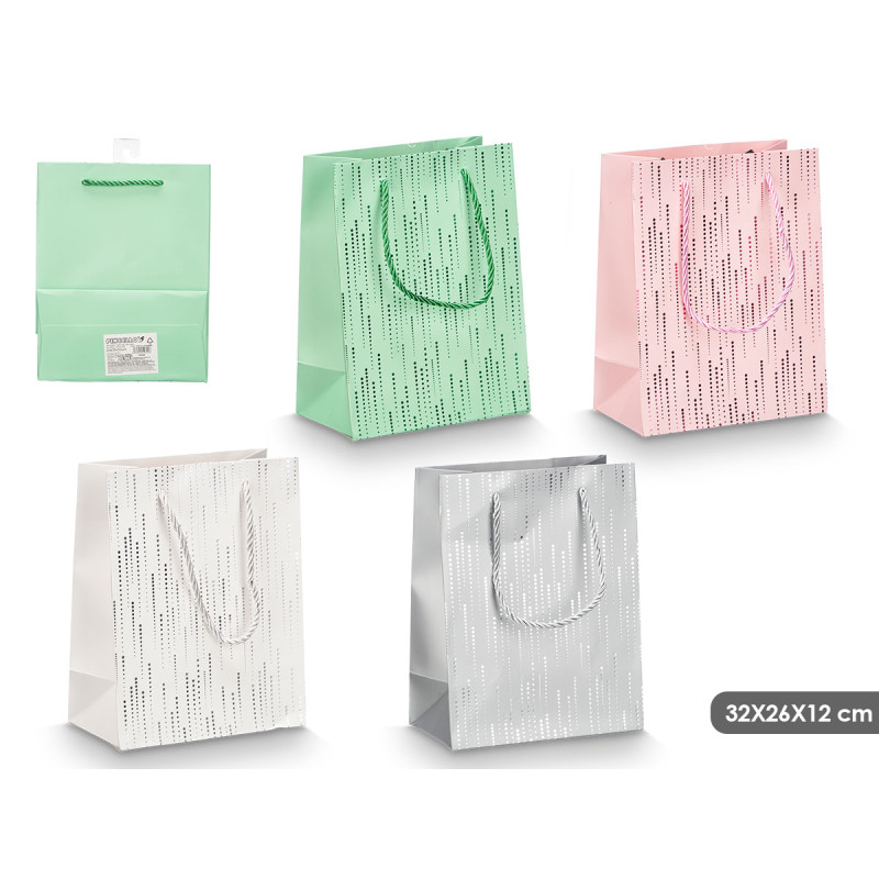 BUSTA MANICO PUNTI ASS 4 COL 32X26X12CM