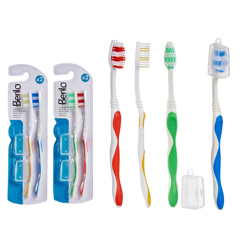 SET 2 CEPILLOS DIENTES FUNDA