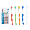 SET 4 CEPILLOS DIENTES FUNDA