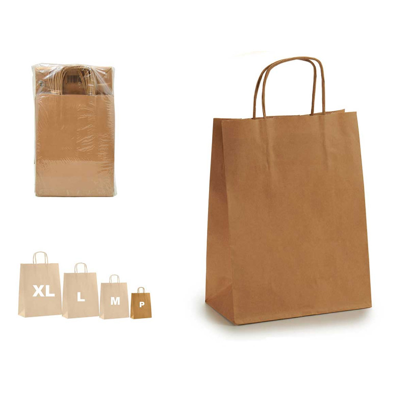 BORSA CARTA HAWANNA KRAFT LISCIO MINI