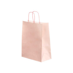 BOLSA PAPEL ROSA PALO PEQ 24X31CM