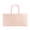 PAPER BAG PALE PINK SMALL 24X31CM