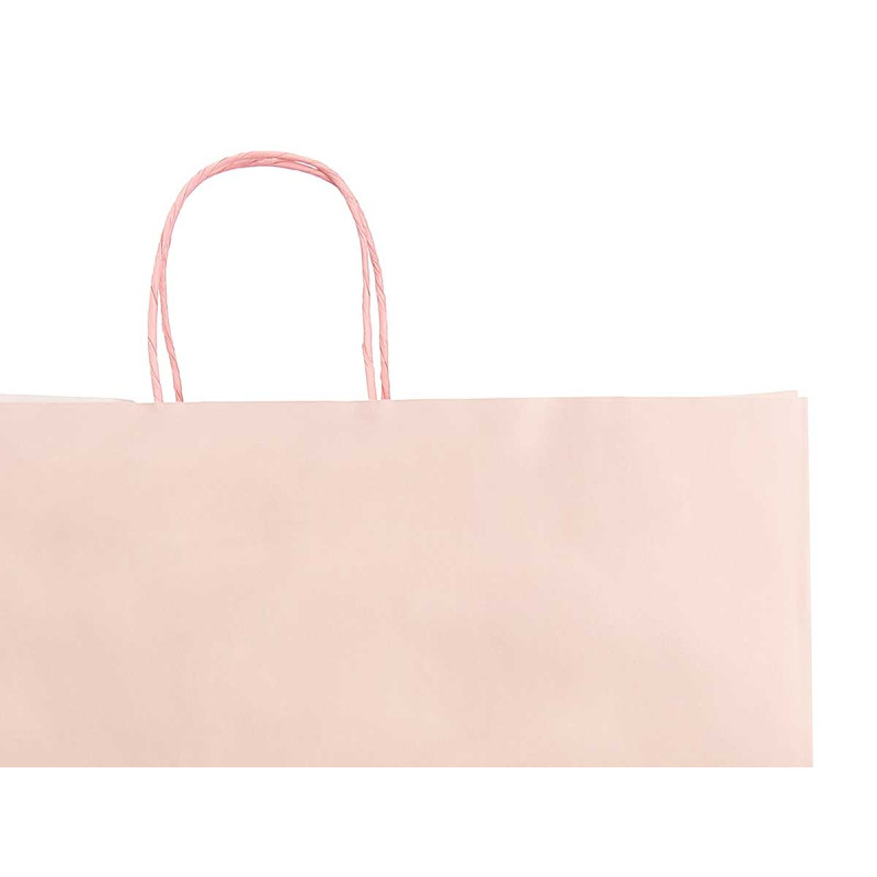 SACCHETTO DI CARTA ROSA MED 32X41CM