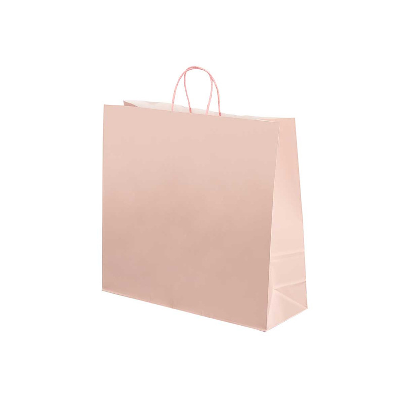 SACCHETTO DI CARTA ROSA GRD 46X49CM