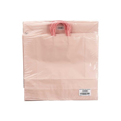 SACCHETTO DI CARTA ROSA GRD 46X49CM