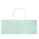 SAC EN PAPIER VERT MENTHE PETIT 24X31CM