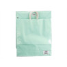 SAC EN PAPIER VERT MENTHE GRAND 46X49CM