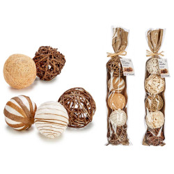 BOLSA 5 BOLAS COR NATURAL SORT 2
