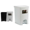 POUBELLE ELEGANCE GR BLANCHE 20L
