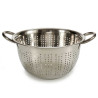 24CM DIAM STAINLESS COLANDER W HANDLES