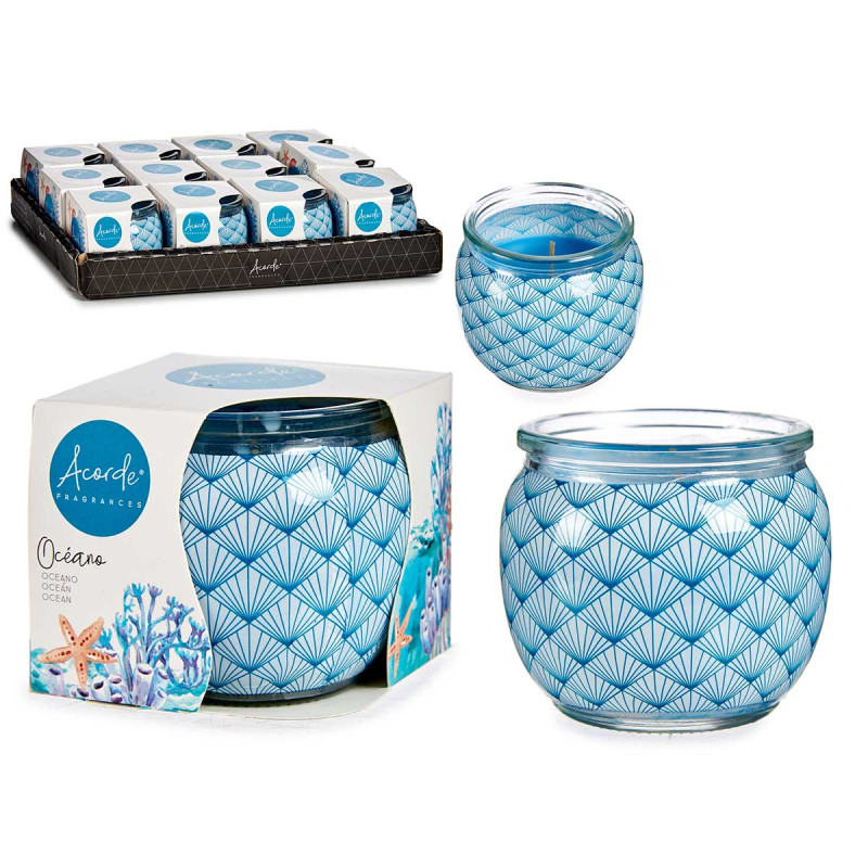 BOUGIE POT CRISTAL OCEAN