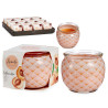 PEACH GLASS CANDLE