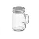 BARATTOLO QUADR VETRO TRASP C/COPERCHIO- 120ML