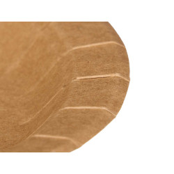 SET 24 ASSIETTES KRAFT 18 CM