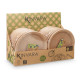 SET 18 ASSIETTES KRAFT 23 CM