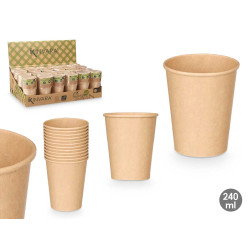 SET 12 BICCHIERI KRAFT 240 ML