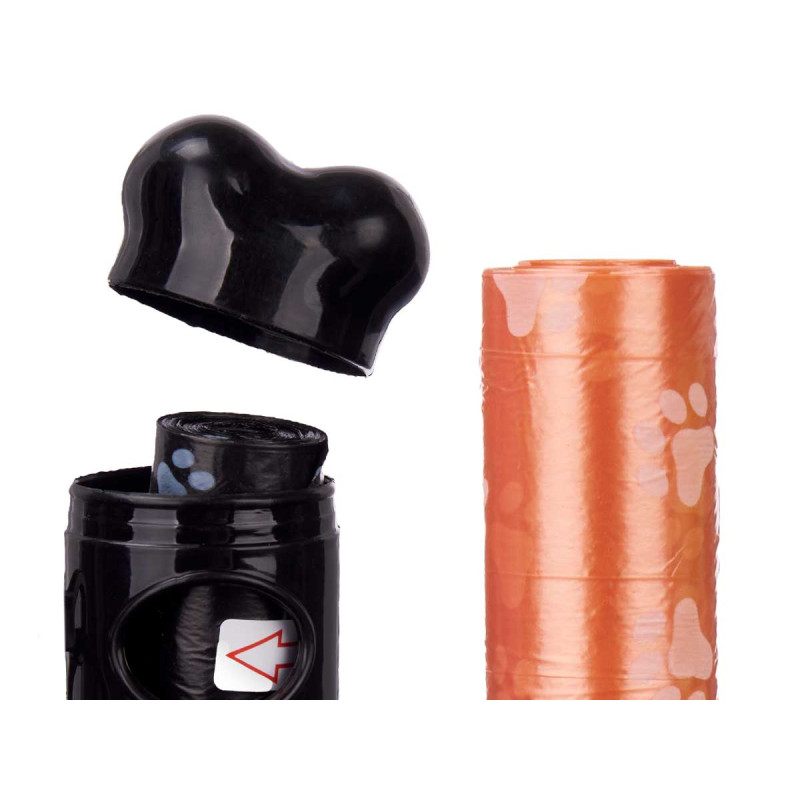 SET 7 ROULEAUX DISTRIBUTEUR DE SACS ANIMAUX 15 U.