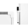 QUADRO MAGNETICO ALUMINIO 20 X 30 CM