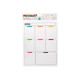 MAGNET FOR FRIDGE NOTES A4 WEEKLY