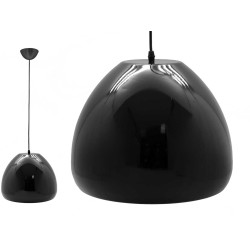 BLACK CONVEX LAMP