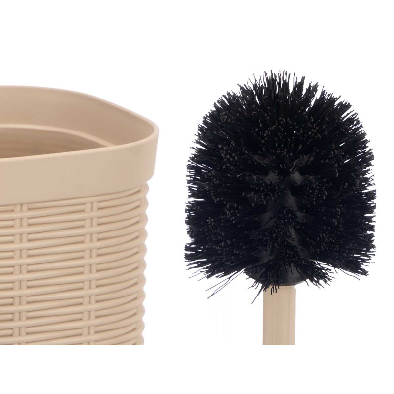 BROSSE ET PORTE-BROSSE WC ELEGANCE CREAM