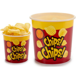RECIPIENTE CHIPS PICCOLO ROTONDO