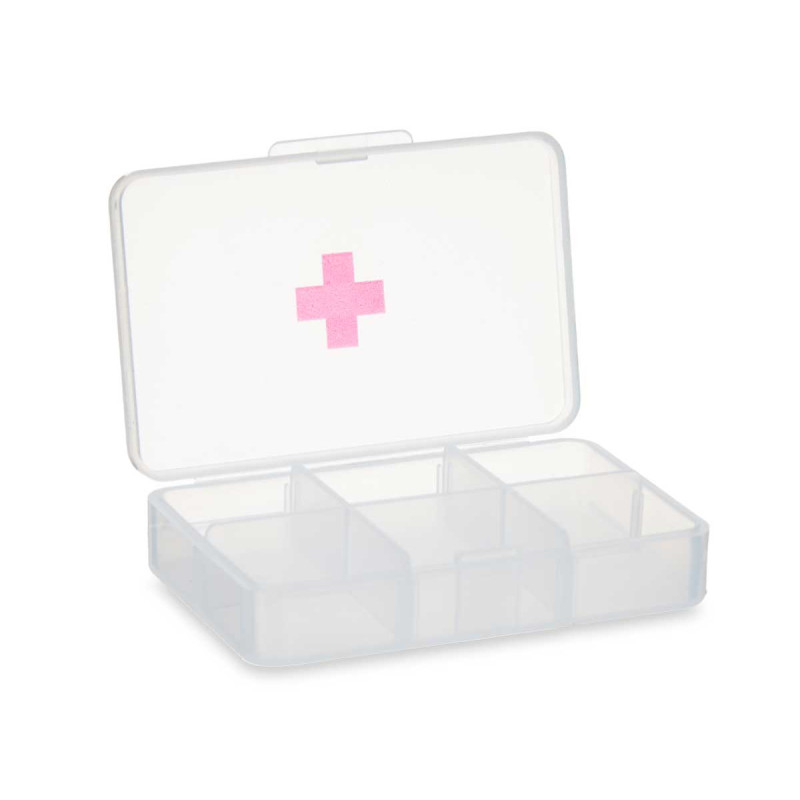 PORTA PASTIGLIE PLASTICA 6 FORI 24GR