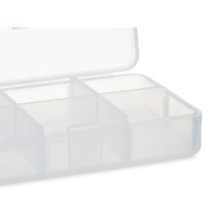 PLASTIC PILLCASE 6 SLOTS 24GR