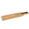 TAGLIERE PANE MANICO BAMBU COLTELLO