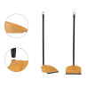 CREAM DUSTPAN WITH RUBBER AND STICK