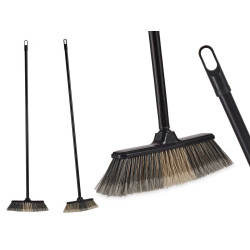 BROOM WITH GREY STICK ASSORTED 2