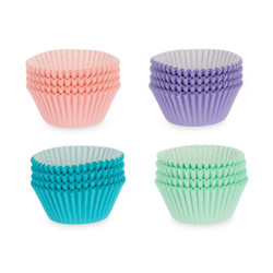 CONJ 100 MOLDES PAPEL 11CM SORT 4