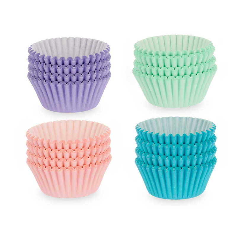 SET 100 MOLDES PAPEL REPOSTERIA 8CM SURT 4