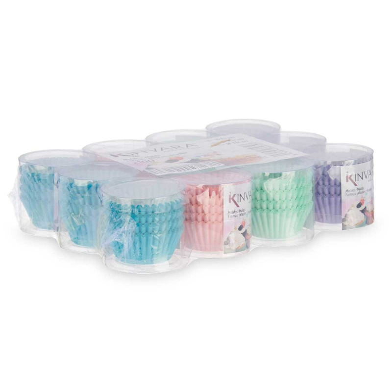SET 100 MOLDES PAPEL REPOSTERIA 8CM SURT 4