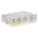SET 100 PASTRY FOIL MOLDS 8CM ASSORT 2