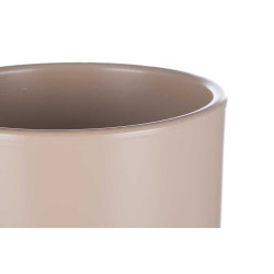 CONJ 2 VASOS CERAMICA 22 27CM BEGE