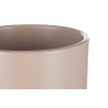 CONJ 2 VASOS CERAMICA 22 27CM BEGE