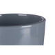 SET 2 CERAMIC POTS 22 27 CM ANTHRACITE