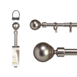 PALO TENDA ACCIAIO INOX 120 210CM PALLA