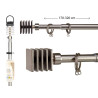 VARAO CORTINA AÇO INOX 170 320MM