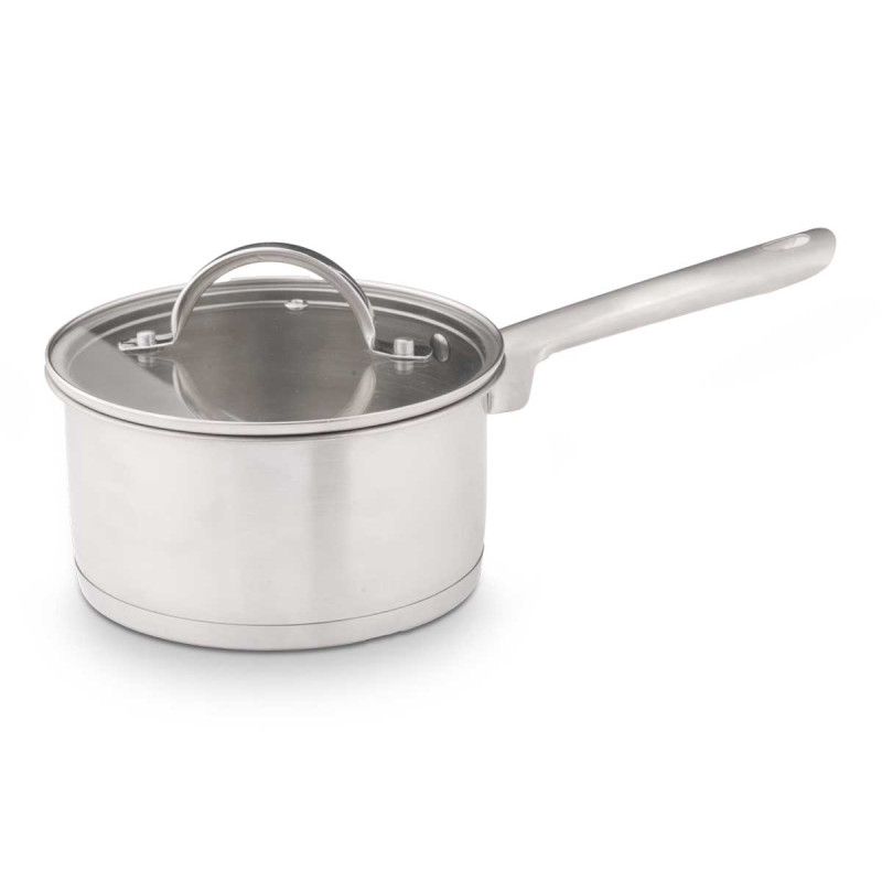 PENTOLA INDUZIONE COPERCHIO VETRO 16CM
