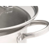 CASSEROLE À INDUCTION COUVERCLE EN VERRE 24 CM