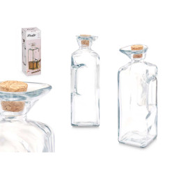 OLIERA QUADRATA MANICO TAPPO IN SUGHERO 330 ML