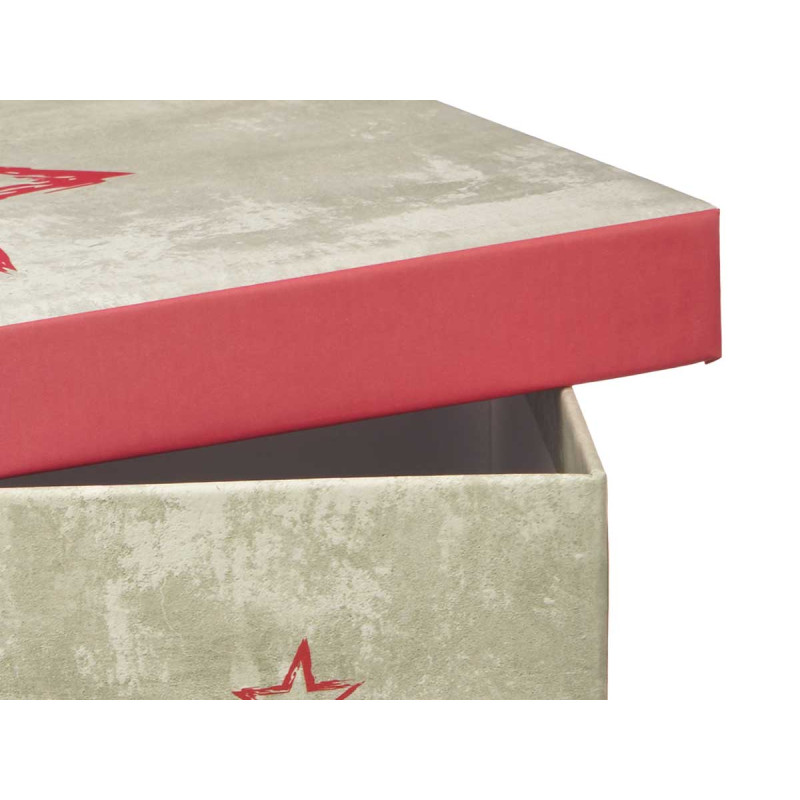 CAJA CARTON ESTRELLAS SURT 3 COL VIVO GRD