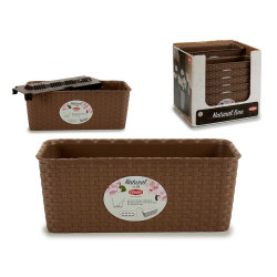 NATURAL BALCONY SELF-WATERING 30 LIGHT BROWN