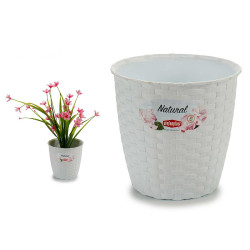 POT INTERNAL/EXTERNAL 14 DIAM WHITE