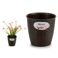 POT INTERNAL/EXTERNAL 14 DIAM BROWN