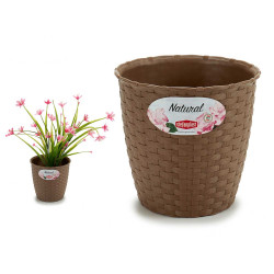 POT INTERNAL/EXTERNAL 14 DIAM BROWN